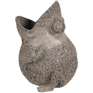 Clayre & Eef 6PR5060 Decorative Flower Pot Frog...