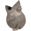 Clayre & Eef 6PR5060 Decorative Flower Pot Frog 26x25x32 cm Grey