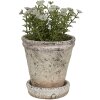 Clayre & Eef 6TE0503M Flowerpot Beige Ø 11x12 cm