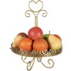 Clayre & Eef 6Y5411 Gold coloured etagere Ø 30x40 cm - Elegant design