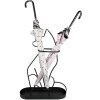 Clayre & Eef 6Y5438 Umbrella Stand Cat Design 42x16x59 cm Black