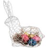 Clayre & Eef 6Y5481L Basket Rabbit White 28x15x30 cm Decoration