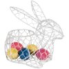 Clayre & Eef 6Y5481M Basket Rabbit White 25x13x22 cm