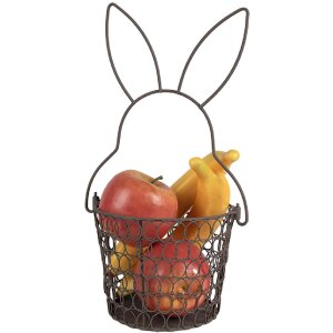 Clayre & Eef 6Y5488 Basket Rabbit Brown Ø...