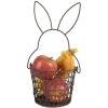 Clayre & Eef 6Y5488 Basket Rabbit Brown Ø 15x34 cm