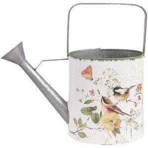 Clayre & Eef 6Y5489 Watering Can Decoration White...