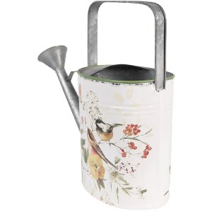 Clayre & Eef 6Y5489 Watering Can Decoration White...