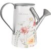 Clayre & Eef 6Y5490 Watering Can Decoration White 36x17x25 cm