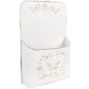 Clayre & Eef 6Y5494 Plant Holder White 27x9x41 cm