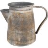 Clayre & Eef 6Y5495 Decorative jug Grey 20x12x16 cm