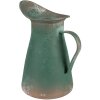 Clayre & Eef 6Y5498 Decorative jug green 21x15x25 cm