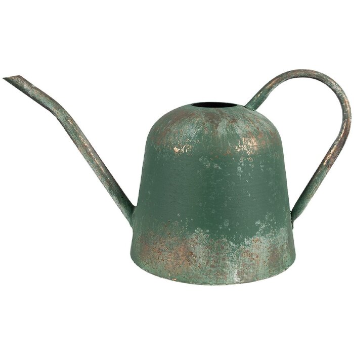 Clayre & Eef 6Y5499 Decorative Watering Can Green 41x20x23 cm