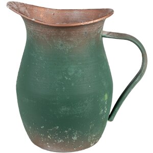 Clayre & Eef 6Y5500 Decorative Jug Green 19x13x19 cm