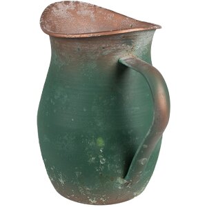 Clayre & Eef 6Y5500 Decorative Jug Green 19x13x19 cm