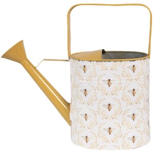 Clayre & Eef 6Y5517 Watering Can Decoration White...