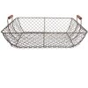 Clayre & Eef 6Y5522 Basket Set 3 Sizes Brown 40x34x15/36x30x14/32x26x13 cm