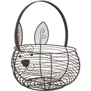 Clayre & Eef 6Y5528 Basket Rabbit Brown Ø...