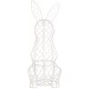 Clayre & Eef 6Y5535 Basket Rabbit White 12x14x39 cm