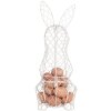 Clayre & Eef 6Y5535 Basket Rabbit White 12x14x39 cm