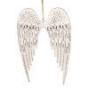 Clayre & Eef 6Y5554M Decorative Wings White 19x12 cm