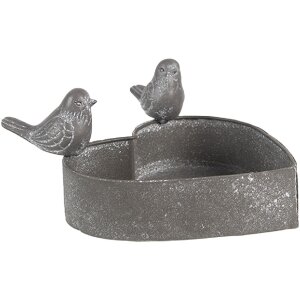 Clayre & Eef 6Y5563 Plant Holder Grey 14x12x7 cm...