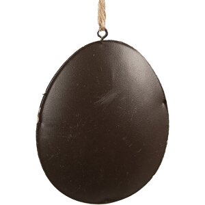 Clayre & Eef 6Y5577 Decorative hanger egg 10x2x8 cm...