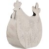 Clayre & Eef 6Y5579 Decorative Chicken 15x6x14 cm White - Rural Charm