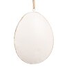 Clayre & Eef 6Y5582 Decorative Hanger Egg Beige 10x2x8 cm Easter