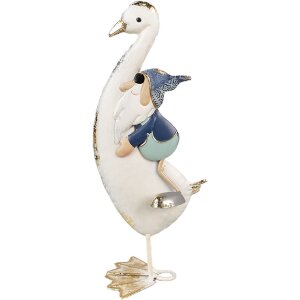 Clayre & Eef 6Y5595 Decorative Goose 15x13x36cm White...