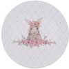 Clayre & Eef FEB85-1 Placemat White Ø 33x1 cm Elegant table design