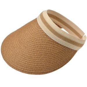 Juleeze JZCAP0011BR Sun cap in brown - UV protection...