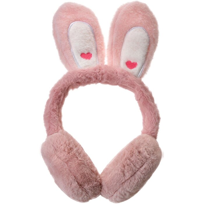 Juleeze JZCEW0027P Ear Warmer Bunny Pink One Size Kids