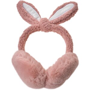 Juleeze JZCEW0029P Ear Warmers Kids Fluffy Pink One-Size