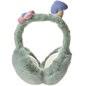 Juleeze JZCEW0032GR Ear Warmers Green Ice Cream Design...