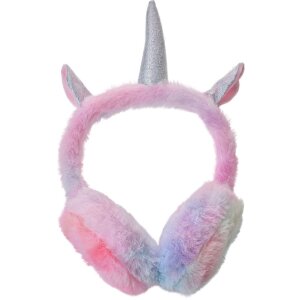 Juleeze JZCEW0033 Ear Warmer Unicorn Kids White Pink Blue...