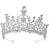 Juleeze JZCR0003 Princess crown crystal silver Ø 14x7cm