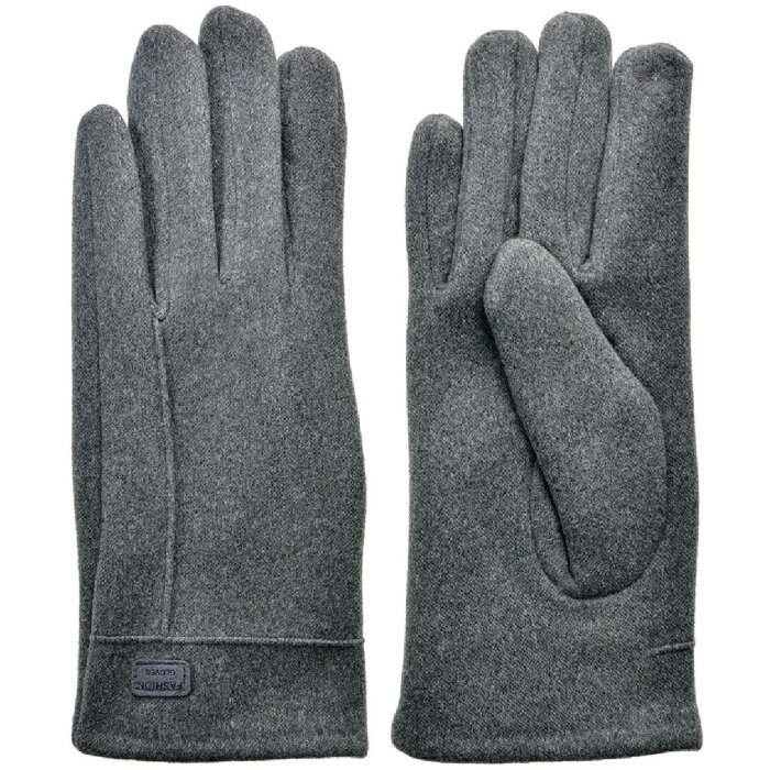 Juleeze JZGL0074 Winter gloves Touchscreen-optimised Grey One-Size