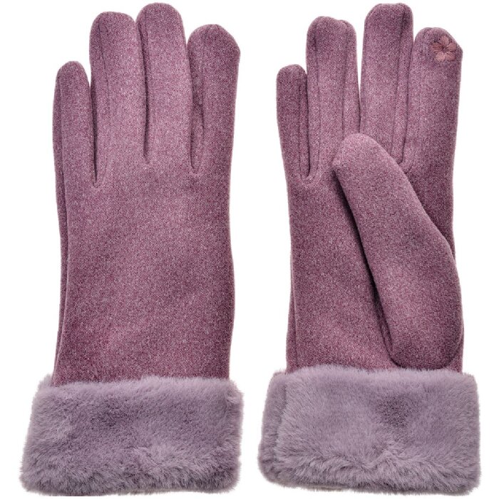 Juleeze JZGL0085LA Ladies Gloves Purple One Size