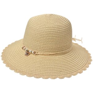 Juleeze JZHA0109 Sun Hat Ladies Beige One Size