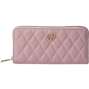 Juleeze JZWA0195P Quilted Wallet Pink 19x10cm