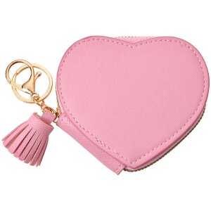 Juleeze JZWA0202P Heart Wallet Pink 10x10cm Keychain