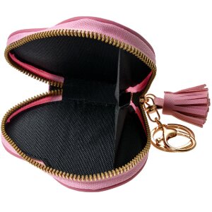 Juleeze JZWA0202P Heart Wallet Pink 10x10cm Keychain