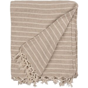 Clayre & Eef KT060.132 Plaid Stripe Pattern Beige...