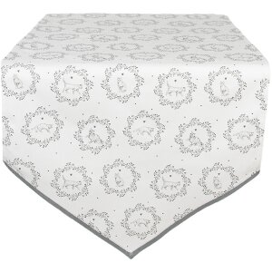 Clayre&Eef LGC65 Table runner animal pattern 50x160...