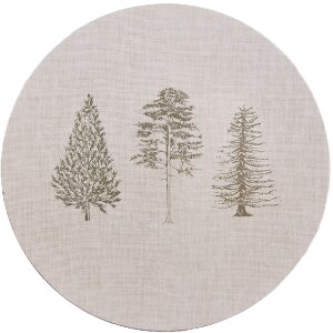 Clayre & Eef NPT85 Place Mat Forest Motifs Beige...