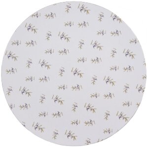 Clayre & Eef OLF85 Place Plate Olive Branches White...