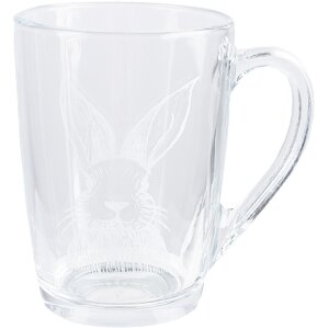 Clayre & Eef RAEGL0006 Tea Glass Bunny 300ml...