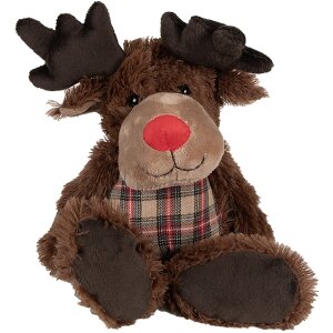 Clayre & Eef TW0587 Cuddly reindeer soft toy 35cm brown