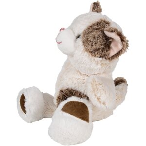 Clayre & Eef TW0588 Cuddly Cat Soft Toy Beige 17x13x30cm