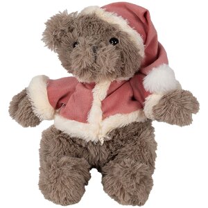 Clayre & Eef TW0589 Plush Christmas bear 30cm brown...